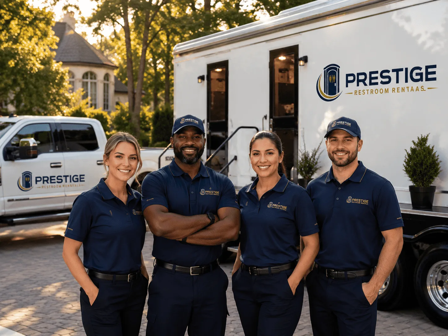 Trusted Luxury Portable Restrooms company in Colgate, WI